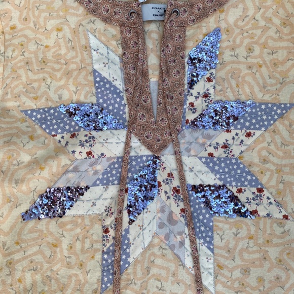 NWT Coach x Keith Haring quilt dress - Picture 2 of 6